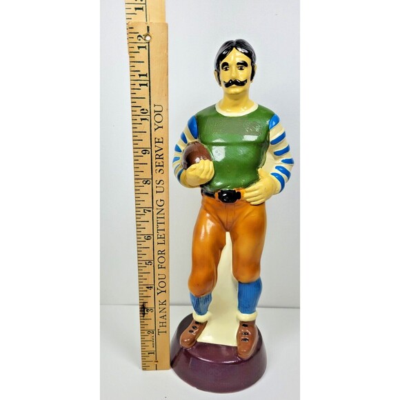 Kessler Whiskey Chalkware Mattel Advertising Football Player Figurine MCM VTG - Picture 2 of 11
